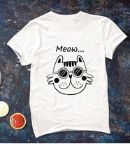 Kedi Tişörtü Meow