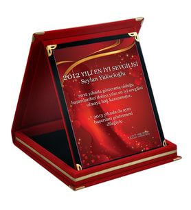 Kişiye Özel Yılın En İyi Sevgilisi Ödül Büyük Boy Plaket