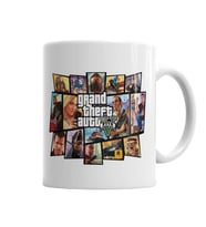 Grand Theft Auto Gta Kupa Bardak Porselen