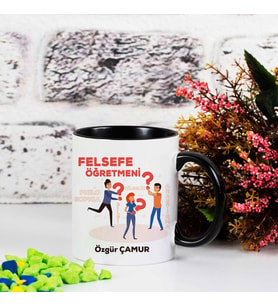 Felsefe Öğretmeni Hediye Kupa Bardak