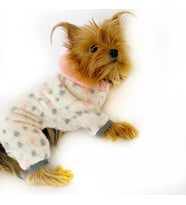 Softie Spotty Pink Köpek Tulumu Köpek Kıyafeti (Pembe)