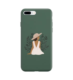 Koyu Yeşil Lansman Kılıf iPhone 8 Plus