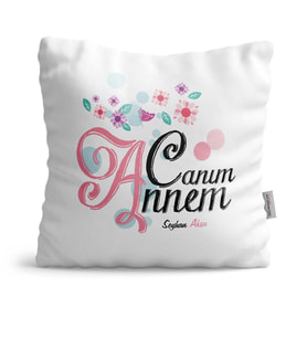 BK Gift Kişiye Özel Canım Annem  Yastık  18