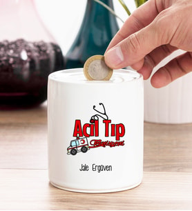 Acil Tıp Teknisyeni Kişiye Özel Kumbara