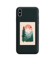 Siyah Lansman Kılıf iPhone XS