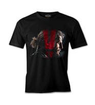 Metal Gear Solid V - The Phantom Pain Siyah Erkek Tshirt