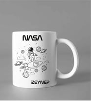 Kişiye Özel Nasa Astronot Kupası
