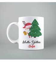 Mutlu Yıllar Noel Baba Yılbaşı Kupası Kişiye Özel