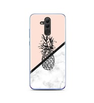 Ananas Tasarım Süper Şeffaf Silikon Telefon Kılıfı Huawei Honor 20 Lite 