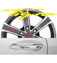 Opel Tigra Kapı Kolu Sticker Yapıştırma 8Adet