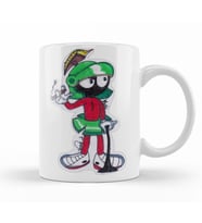 Marvin The Martian Smoking Kupa Bardak Porselen