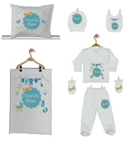 Pia Baby Gl 1905-06 İsme Özel Yastık Battaniye Zıbın Set