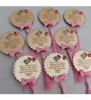 Kişiye Özel Pleksi Bebek Magnet Hatıra (Altın)