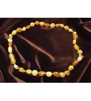 Çocuk Diş Damla Kehribar Kolyesi 6018602977952