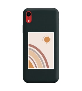Siyah Lansman Telefon Kılıfı Iphone XR