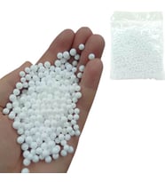Strafor Köpük Top, 8 mm - 10 gr, Beyaz (STD)