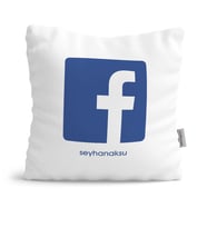 BK Gift Kişiye Özel Facebook  Yastık  2