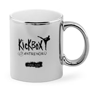 BK Gift Kişiye Özel Mesleki Kick Box Antrenörü Krom Kupa Bardak  1