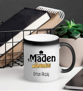 Maden Mühendisi Sihirli Kupa Bardak