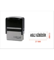 MATUYA 11 "ASLI GİBİDİR " KAŞESİ