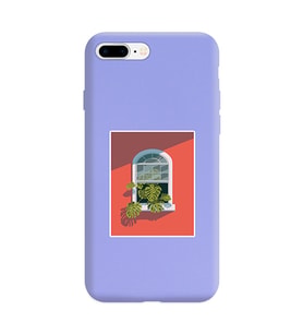 Lila Lansman Telefon Kılıfı Iphone 8 Plus