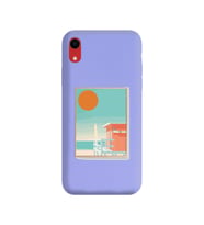 Mor Lansman Kılıf iPhone XR
