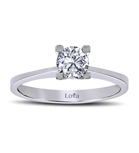Lova G Renk 0,50 Karat Pırlanta Tektaş Yüzük - 1060004