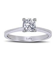 Lova G Renk 0,50 Karat Pırlanta Tektaş Yüzük - 1060004