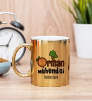 Orman Mühendisi Gold Kupa Bardak