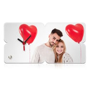 BK Gift Kişiye Özel Fotoğraflı Ahşap Masa Saati