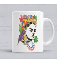 Frida Kahlo Kupa Bardak Porselen