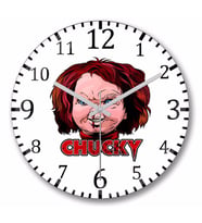 Classic  Chucky Duvar Saati Bombeli Gercek Cam