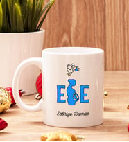 Ebeye Hediye Beyaz Kupa Bardak