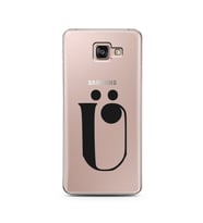 Samsung A7 (2016) Harf Tasarımlı Telefon Kılıfı Ü-Harfi 