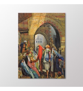 Arty Tablo A Cairo Bazaar Tablo (Karışık)