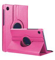 Microsonic Huawei MatePad T8 8'' Kılıf 360 Rotating Stand Deri Pembe