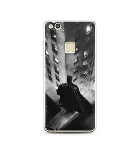 Batman Tasarım Süper Şeffaf Silikon Telefon Kılıfı Huawei P10 Lite 