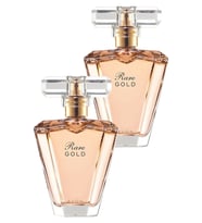Avon Rare Gold Kadın Parfüm Edp 50 Ml. Ikili Set
