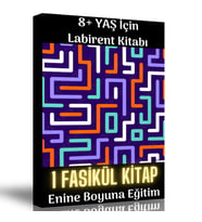 8 Yaş Üstü İçin Labirent Bulmaca Kitabı