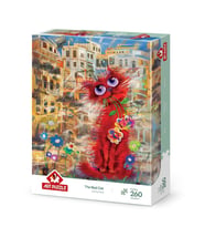 Art Puzzle Kırmızı Kedi 260 Parça Puzzle