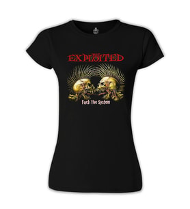 The Exploited Siyah Bayan Tshirt