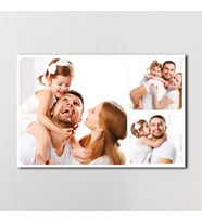 3 Fotoğraflı Kolaj Kanvas Tablo