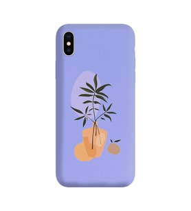 Mor Lansman Kılıf iPhone X