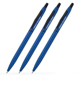BK Gift Kişiye Özel Lacivert Metal Tükenmez Kalem (100 Adet) Model 46
