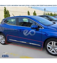Renault Clio 5 HB Krom Yan Kapı Çıtası 4 Kapı 2020 ve üzeri P.ÇELİK