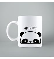Sevimli Panda Kupası Kişiye Özel