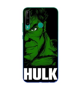 Hulk Tasarım Süper Şeffaf Silikon Telefon Kılıfı Huawei P40 Lite E