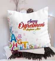 BK Gift Kişiye Özel Sınıf Öğretmeni  Yastık - 2