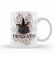 Unicorn Cat Kedi Kupa Bardak Porselen