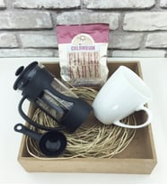 French Press Kupa Filtre  Kahve Hediye Seti